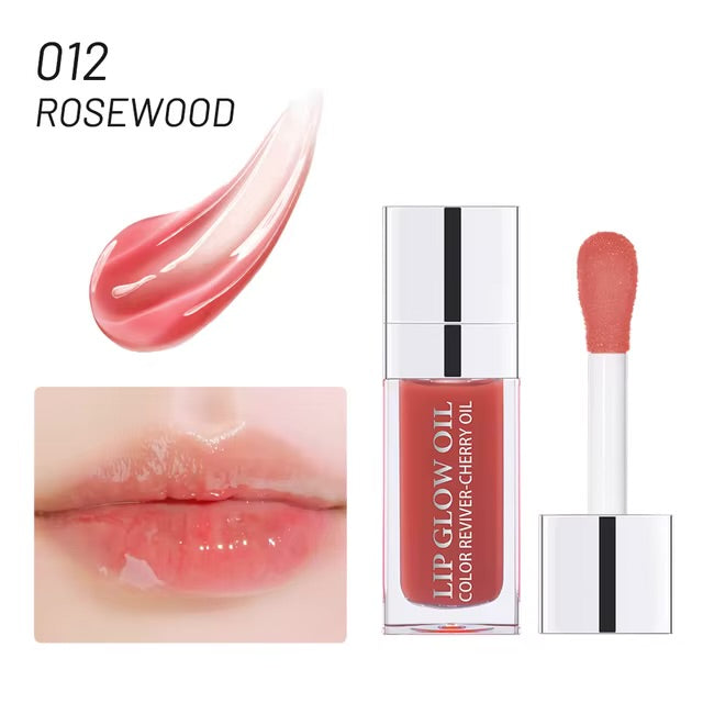 Mirror Water Lip Glaze Long-lasting Waterproof Crystal Jelly Oil Lip Tint Moisturizing Non-stick Cup Lip Glow Oil Care Cosmetics