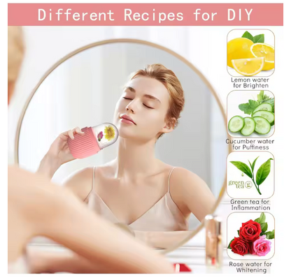 Silicone Ice Cube Trays Beauty Lifting Ice Ball Face Massager Contouring Eye Roller Facial Treatment Reduce Acne Skin Care Tool